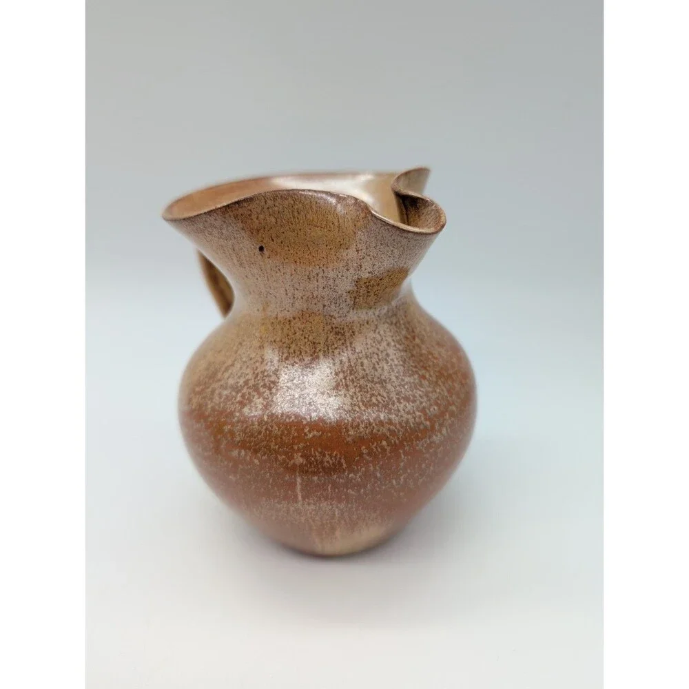 JB Cole Pottery Seagrove NC Nell Cole Graves Mini Pitcher Creamer